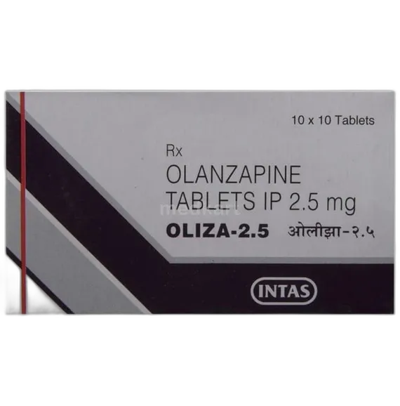 oliza 2.5mg tablet 10's
